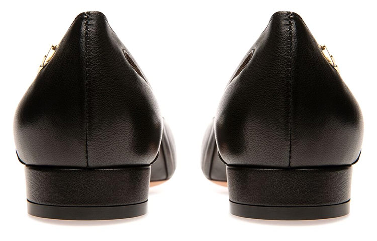 Shop (W) BALLY Elsa Flat 'Kulit Hitam' 6236615