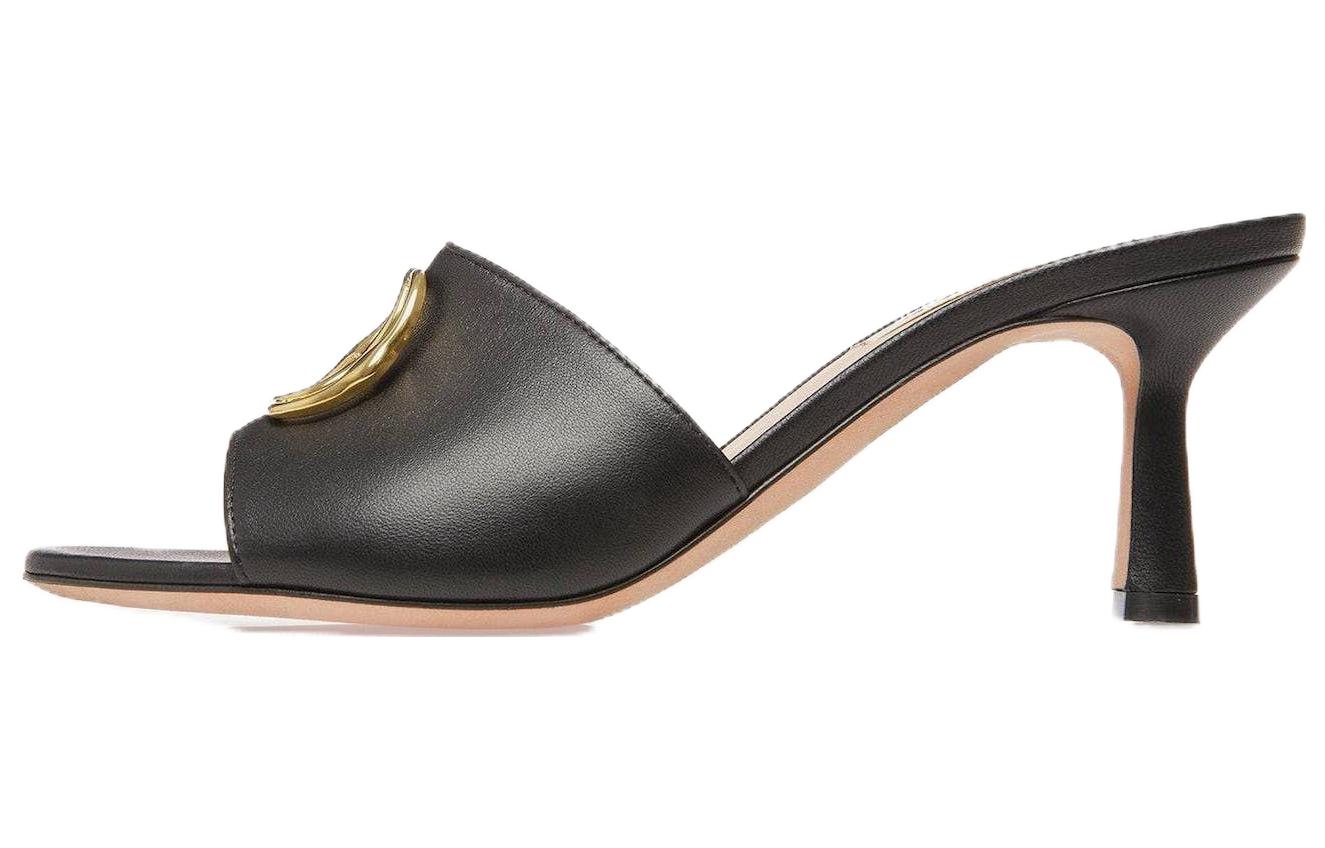 Buy (Women) BALLY Emblem 'Black Leather Slide' 6304650