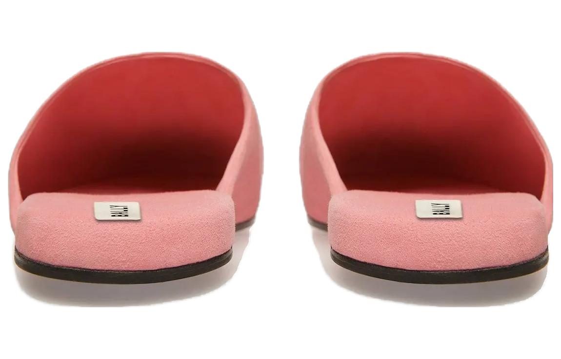 (W) BALLY Emblem 'Pink Velvet Loafer' 圖 3