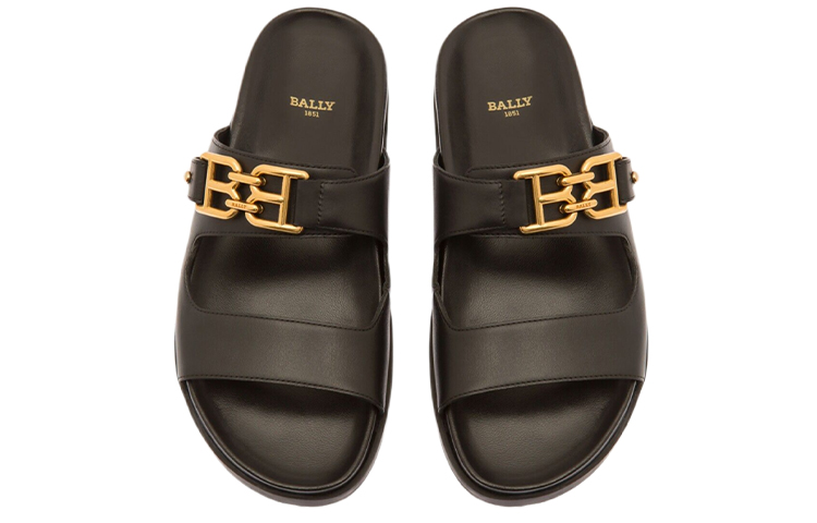 (W) BALLY Emma 'Black Fashion Sandal' 圖 2