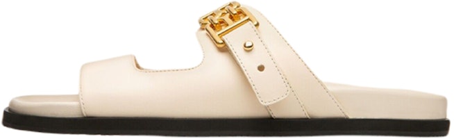 (Women) BALLY Emma Sandal 'Bone White' 6300082 (Women) BALLY Emma Sandal 'Bone White' 6300082