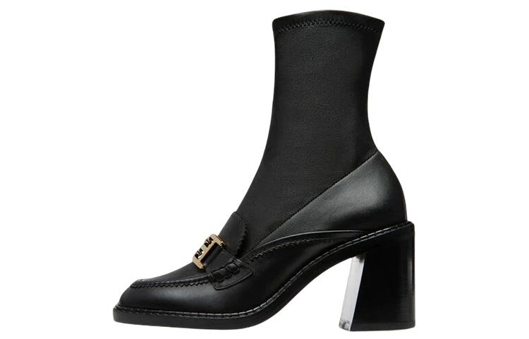 (Women) BALLY Enzy 'Black Leather Ankle Boot' 6301662