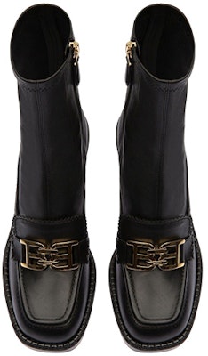 (W) BALLY Enzy 'Botas de Tobillo de Cuero Negro' 6301662 Order (W) BALLY Enzy 'Botas de Tobillo de Cuero Negro' 6301662