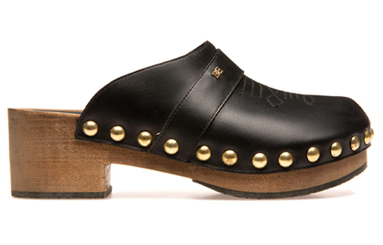 (W) BALLY Eugeny 'Black Studded Leather Mule' 圖 2