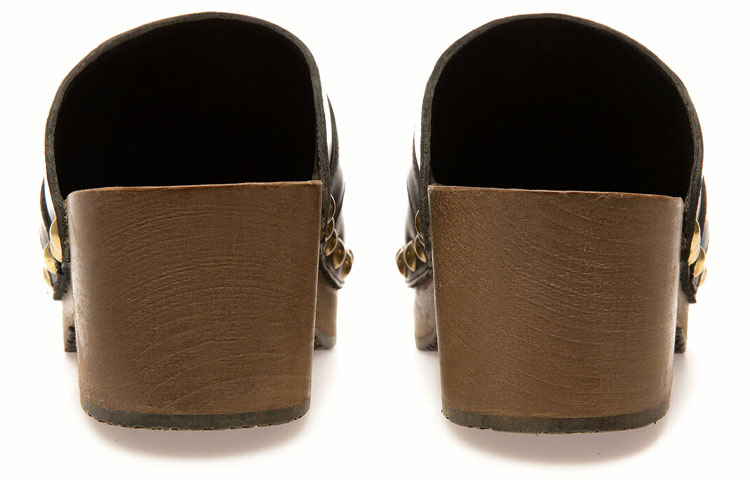 (W) BALLY Eugeny 'Black Studded Leather Mule' 圖 4