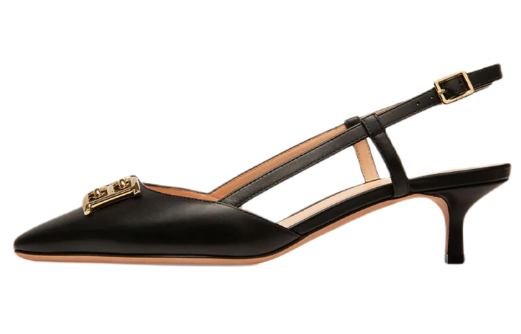 (Women) BALLY Eva 'Black Leather' 6300088