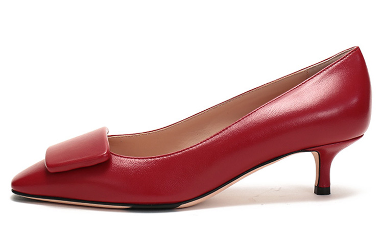 (Women) BALLY Fashion Casual High-Heeled Sneaker 'Red Leather' 6231084