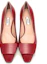 Shop (W) BALLY Basket Mode Décontractée à Talon Haut ''Cuir Rouge'' 6231084
