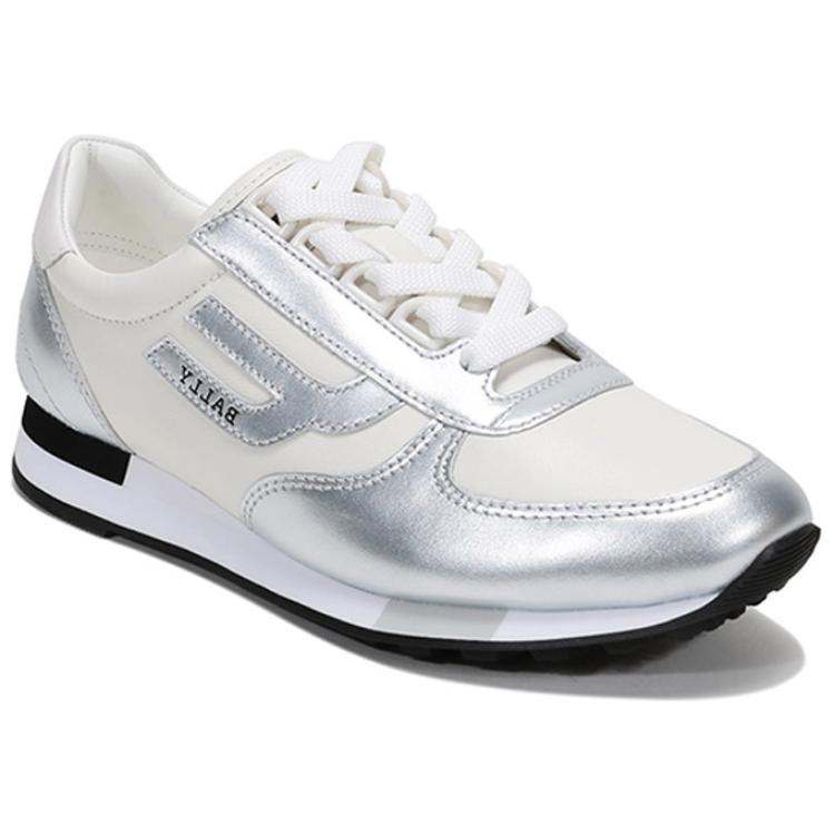 (W) BALLY Fashion Casual Sneaker 'White Silver' 圖 2