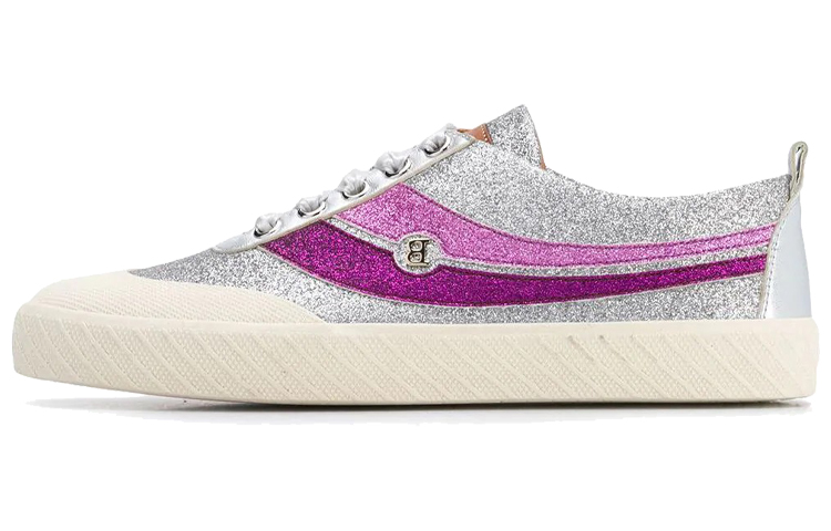 (W) BALLY Fashion Sneakers 'Pink Metallic Thread'