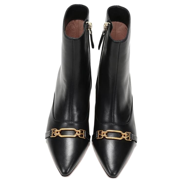 (W) BALLY Fashion Zip Bootie 'Black' 圖 4