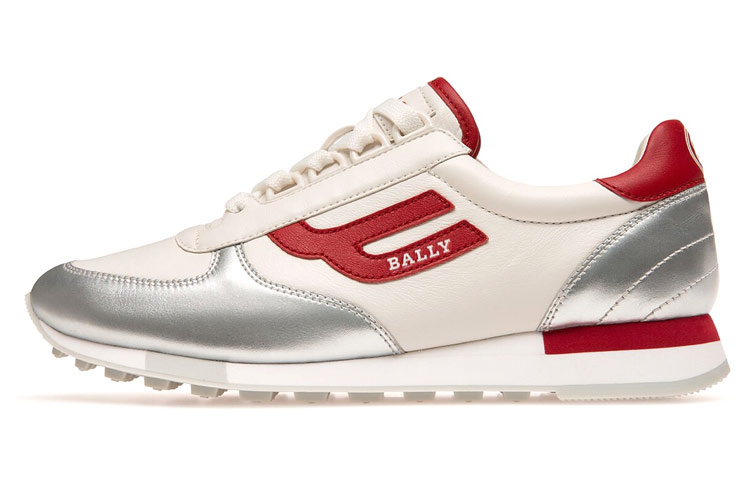 (W) BALLY Gavinia 'White Silver Red'
