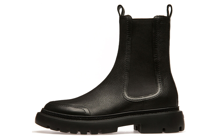 (Women) BALLY Ginny Chelsea Boot 'Black Leather' 6300044
