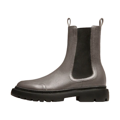 (W) BALLY Ginny Chelsea Boot 'Grey Leather'