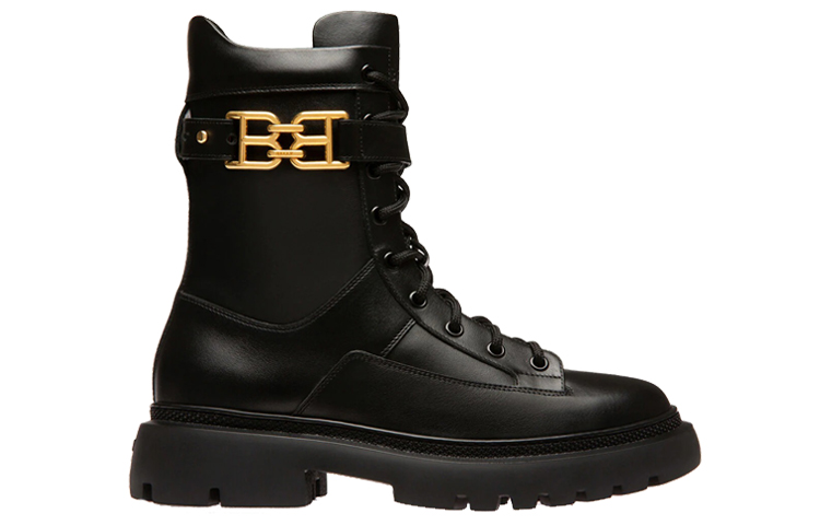 Order BALLY Gioele 女款工裝靴 黑色