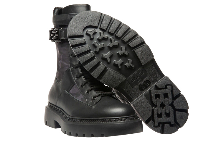 Shop (W) BALLY Bota Gioele con Correa 'Negra' 6301648