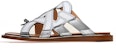 (W) BALLY Glada 'Sandal Flat Kulit Perak' 6300244