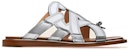 (W) BALLY Glada 'Sandal Flat Kulit Perak' 6300244