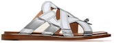 Order (W) BALLY Glada 'Sandal Flat Kulit Perak' 6300244