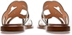 (W) BALLY Glada 'Sandal Flat Kulit Perak' 6300244