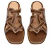 Lookbook (W) BALLY Glada 'Sandal Kulit Rata Coklat Tan' 6300115