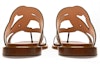 Shop (W) BALLY Glada 'Sandal Kulit Rata Coklat Tan' 6300115