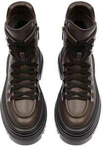 (W) BALLY Graciella 'Sepatu Bot Kulit Coklat Tali Ankle' 6301650 Order (W) BALLY Graciella 'Sepatu Bot Kulit Coklat Tali Ankle' 6301650