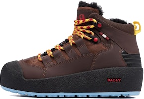 (Women) BALLY High-Top 'Logo Print Brown' 6239734 (Women) BALLY High-Top 'Logo Print Brown' 6239734