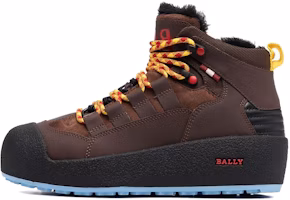 (Women) BALLY High-Top 'Logo Print Brown' 6239734 (Women) BALLY High-Top 'Logo Print Brown' 6239734