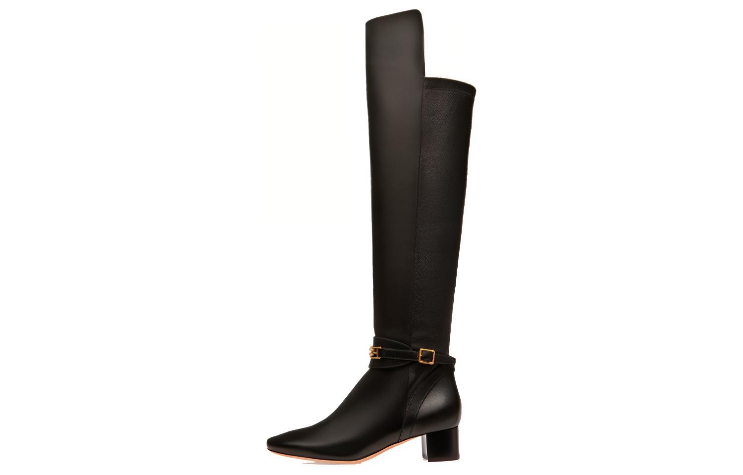 Buy (W) BALLY 黑色高帮皮靴 6239453