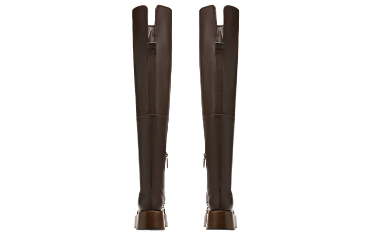 (W) BALLY High-Top Sneakers 'Brown Leather Fashion' 圖 3