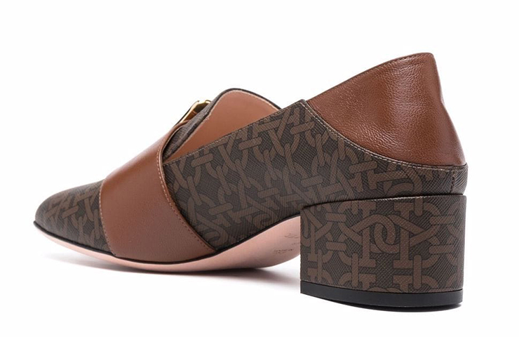(W) BALLY High Heel 'Leather Print Brown' 圖 3