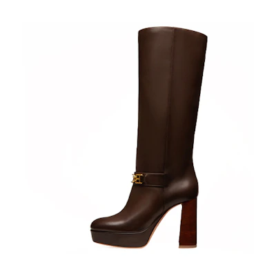 (W) BALLY High-Top Boot 'Fashion Leather Brown'