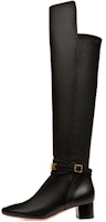 (Women) BALLY High-Top Leather Boots 'Black' 6239453 (Women) BALLY High-Top Leather Boots 'Black' 6239453