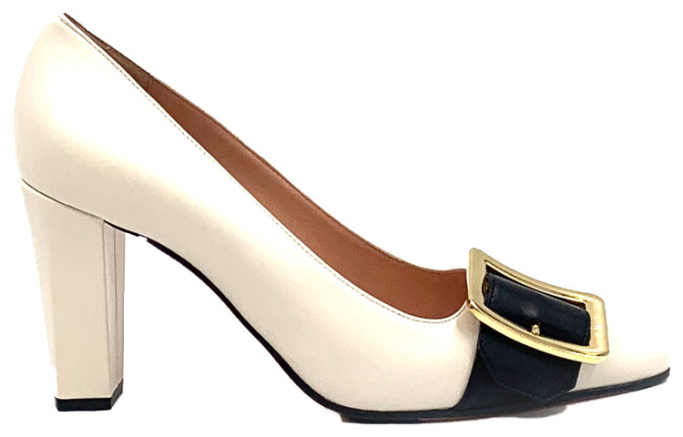 Order (W) BALLY Jacqueline Sepatu Hak Tinggi 'Off-White' 6235124