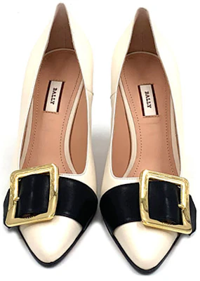 (W) BALLY Jacqueline Sepatu Hak Tinggi 'Off-White' 6235124 Purchase (W) BALLY Jacqueline Sepatu Hak Tinggi 'Off-White' 6235124