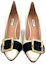 Purchase (W) BALLY Jacqueline Sepatu Hak Tinggi 'Off-White' 6235124