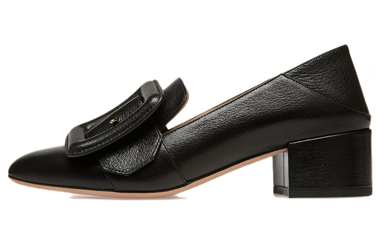 Buy (W) BALLY Janelle 黑色扣中跟鞋 6302782