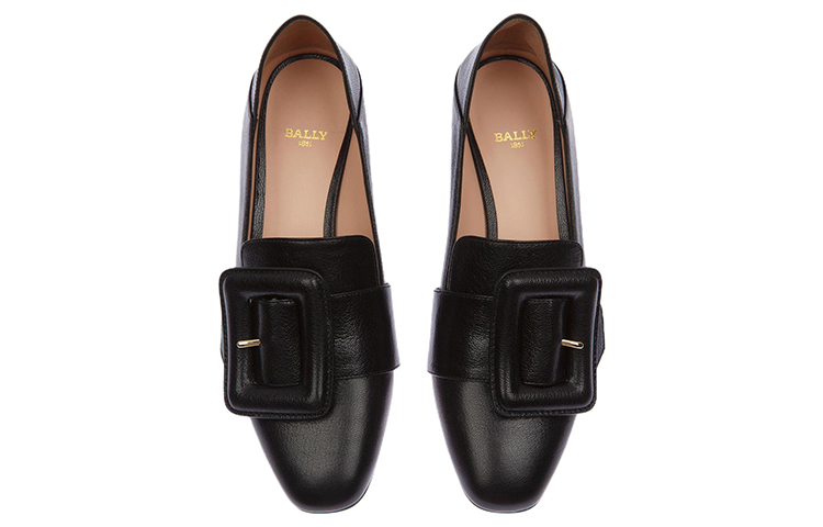 (W) BALLY Janelle 'Black Buckle Mid-Heel' 圖 3