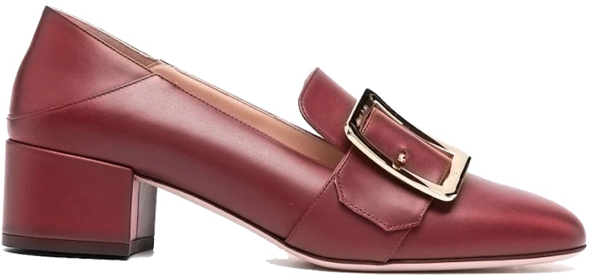 (Women) BALLY Janelle 'Red Rounded Toe Slip-On High Heels' 6239539 Order (Women) BALLY Janelle 'Red Rounded Toe Slip-On High Heels' 6239539
