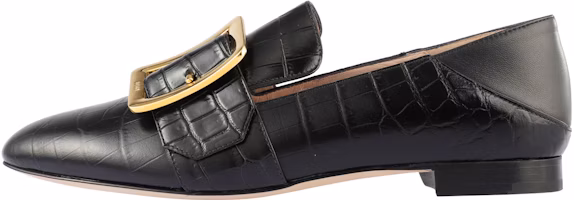 (Women) BALLY Janelle Loafer 'Black' 6228183 (Women) BALLY Janelle Loafer 'Black' 6228183