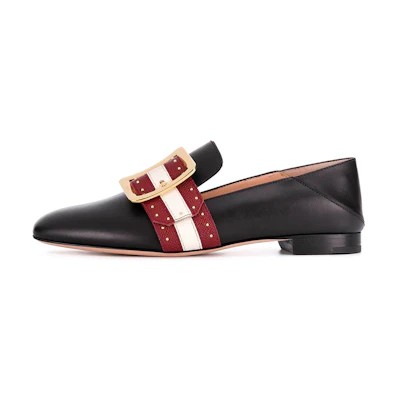(W) BALLY Janelle Loafer 'Black White Red'