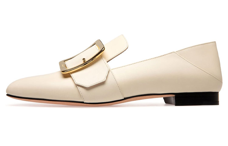 (Women) BALLY Janelle Loafer 'Bone White' 6228182