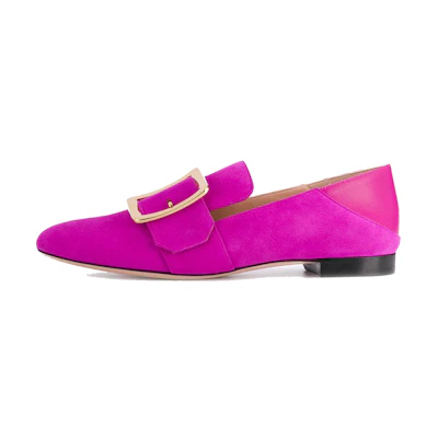 (W) BALLY Janelle Loafer 'Magenta Pink'