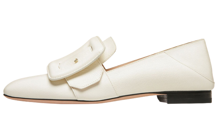 (W) BALLY Janelle Loafer 'White Leather'
