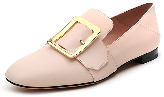 (W) 발리 자넬 로퍼 '라이트 핑크 메탈 버클' 6231216 Lookbook (W) 발리 자넬 로퍼 '라이트 핑크 메탈 버클' 6231216