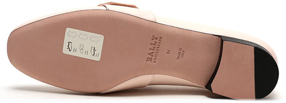 (W) 발리 자넬 로퍼 '라이트 핑크 메탈 버클' 6231216 Details for (W) 발리 자넬 로퍼 '라이트 핑크 메탈 버클' 6231216