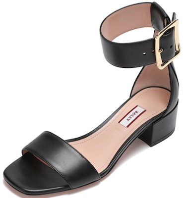 (W) BALLY Janise 'Black Buckle' Hitam Gesper 6231165 Order (W) BALLY Janise 'Black Buckle' Hitam Gesper 6231165