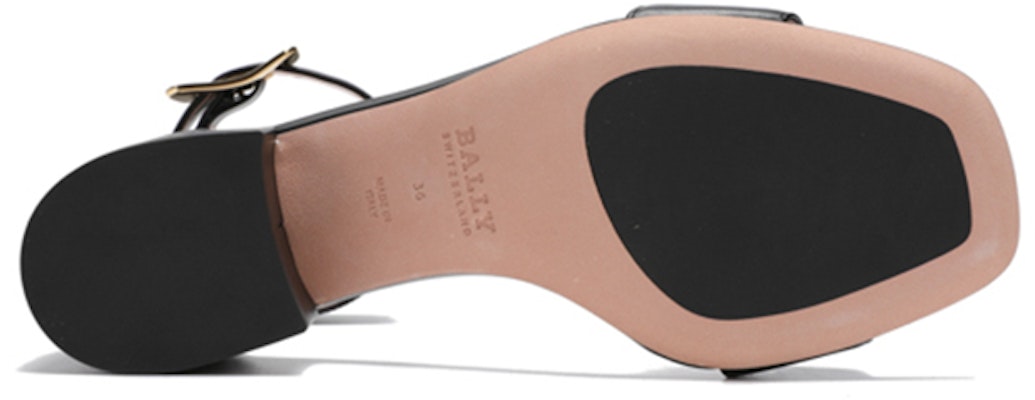 (W) BALLY Janise 'Black Buckle' Hitam Gesper 6231165 Shop (W) BALLY Janise 'Black Buckle' Hitam Gesper 6231165