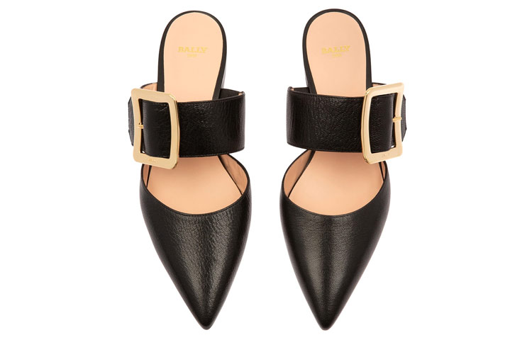 (W) BALLY Jemina Flat 'Black Leather' 圖 3